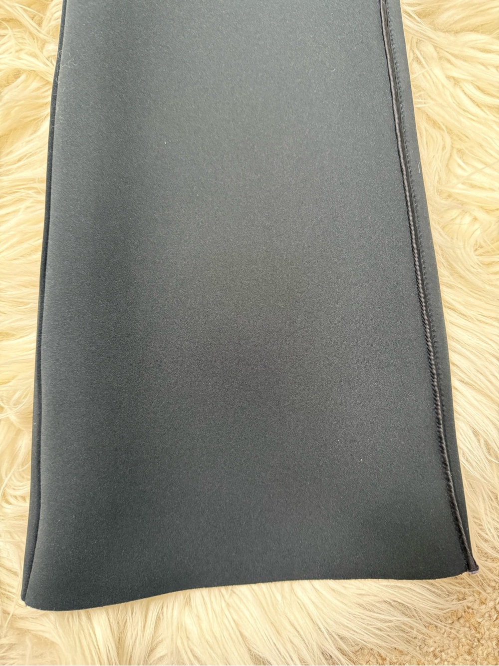 Noble 31 Black Neoprene Flare Leg Pants Pull-On Med - Picture 3 of 7